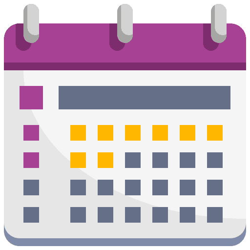 Calendar administration calendars organization icon