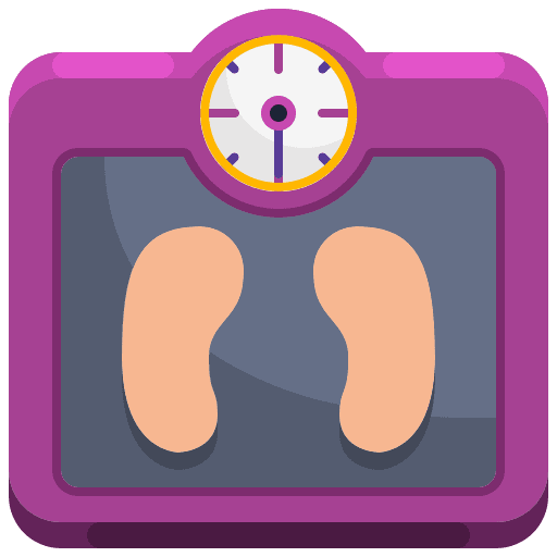 Weight scale weighing scale body scale weight scale icon