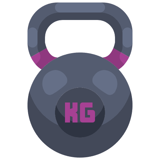 Weight weights weightlifting kettlebell icon