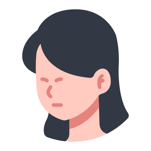 Head hair human head icon