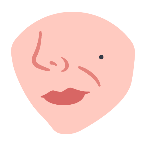 Mole spot mole healthcare and medical icon