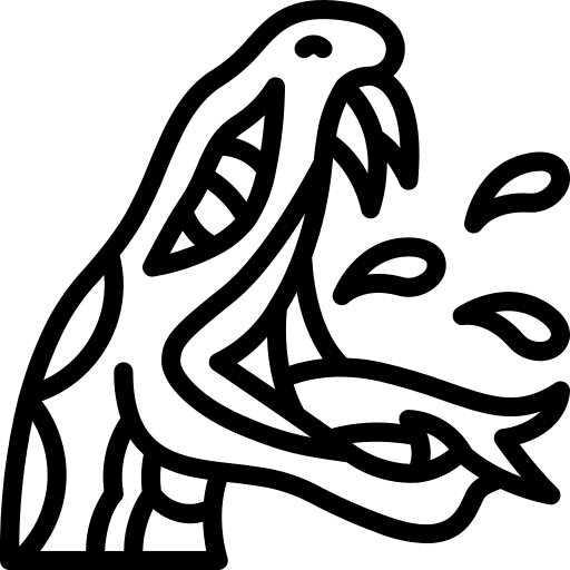 Snakes snake cobra wildlife icon