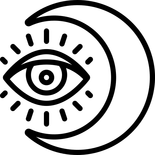 Eye haw weather nature art and design icon