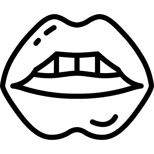 Lips mouth oral art and design icon