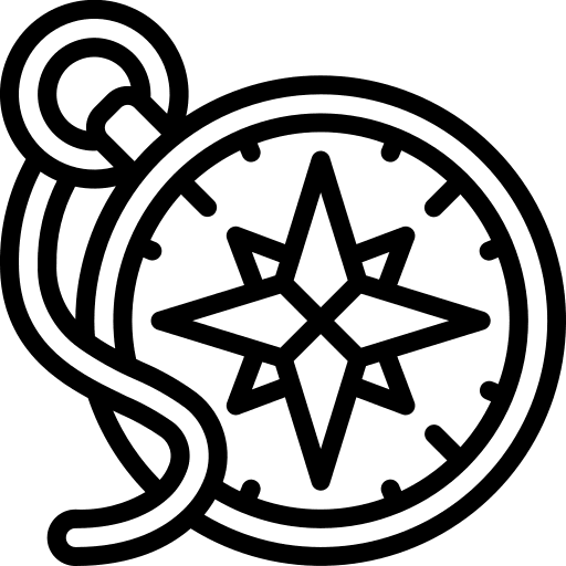 Compass direction compass art and design icon