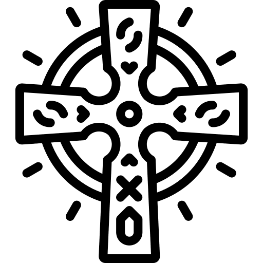 Cross cultures religion ireland icon