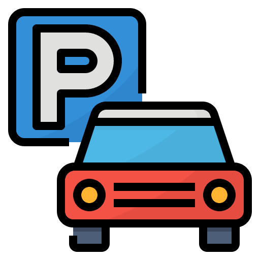 Parking park car parking icon
