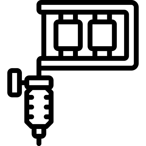 Tattoo miscellaneous machine needles icon