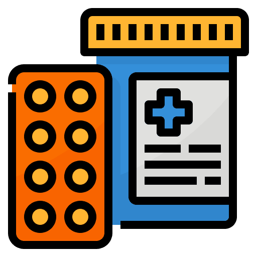 Medical pill medical medicine icon