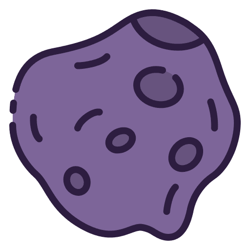 Asteroid asteroid meteorites meteorite icon