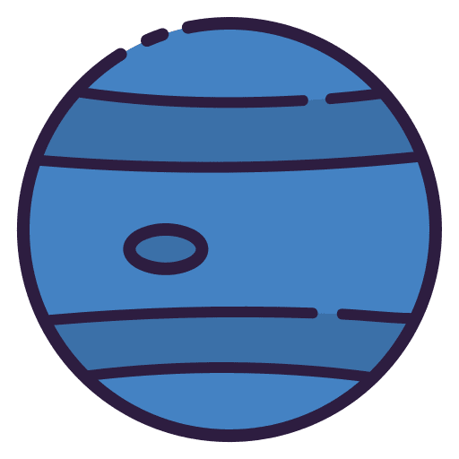 Neptune astronomy neptune planet icon
