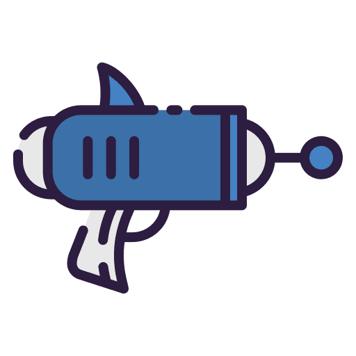 Blaster laser tag gun controller icon
