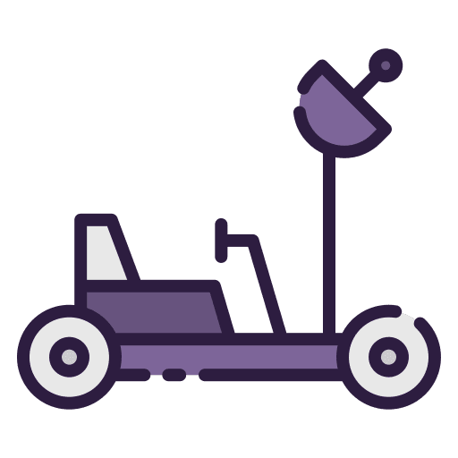 Buggy car vehicle transport icon