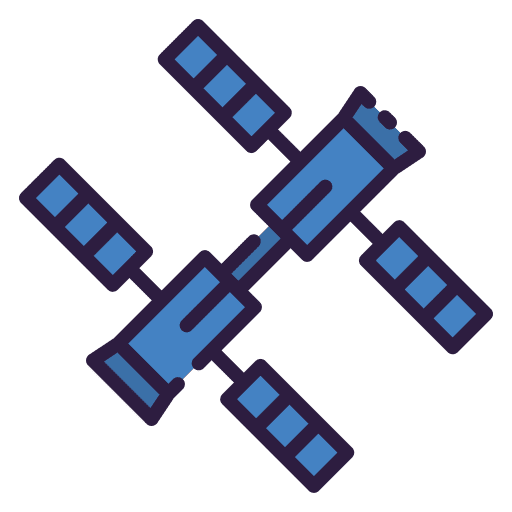 Space station astronomy galaxy miscellaneous icon