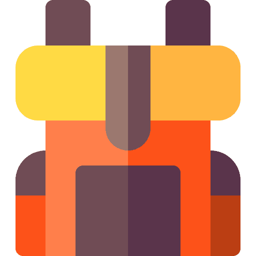 Backpack social media highlight stories luggage icon