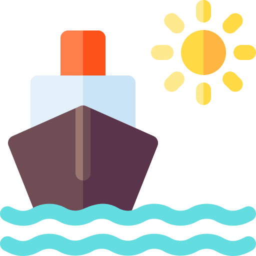 Cruise highlight stories cruise ship travel icon