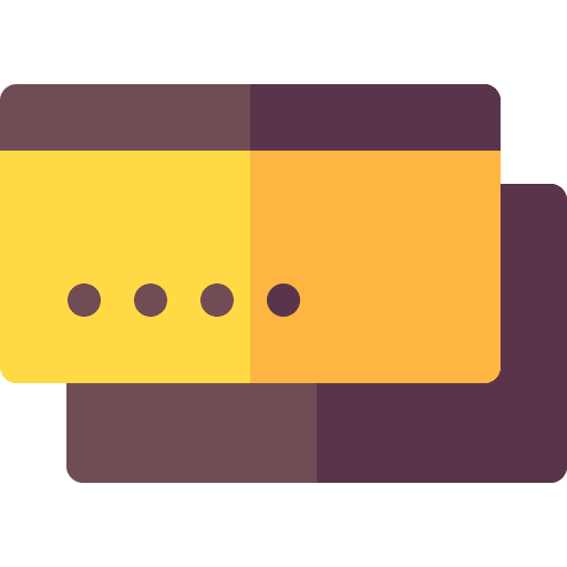 Credit card pay card highlight stories money icon