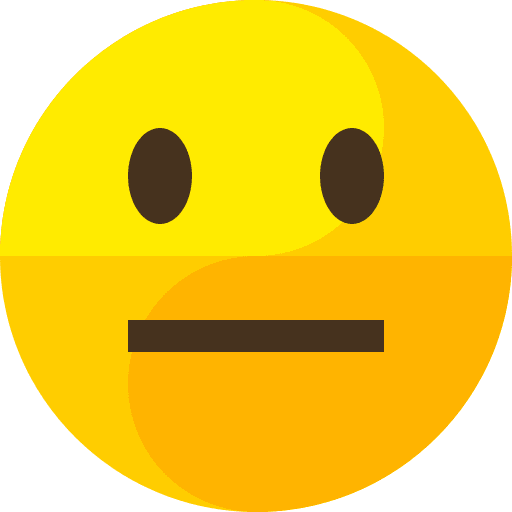 Neutral emoticons neutral smileys icon