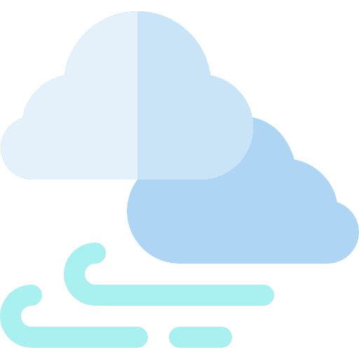 Wind forecast weather climate icon