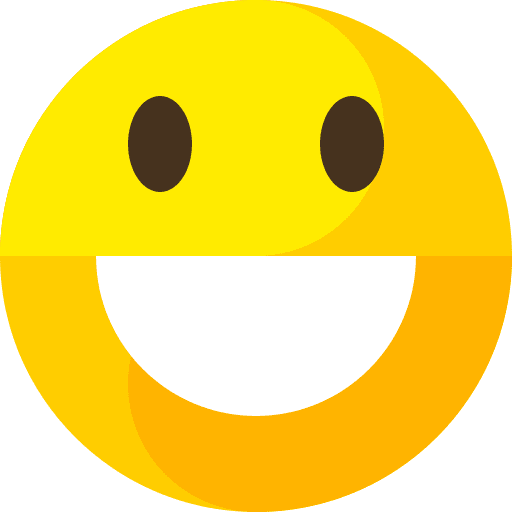 Happy emoticons faces people icon