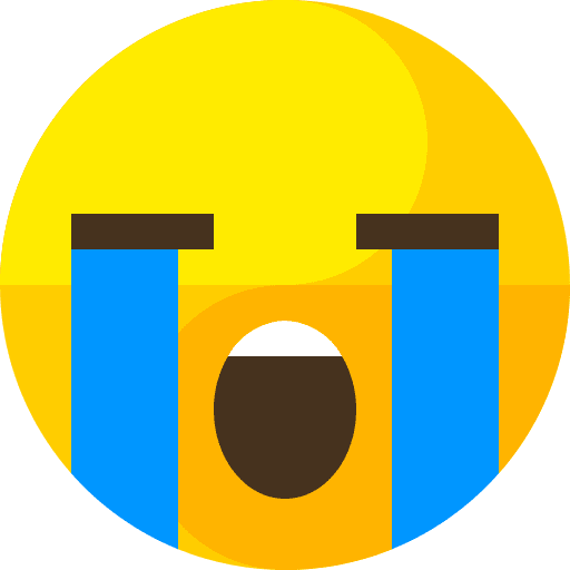 Crying faces emoji feelings icon