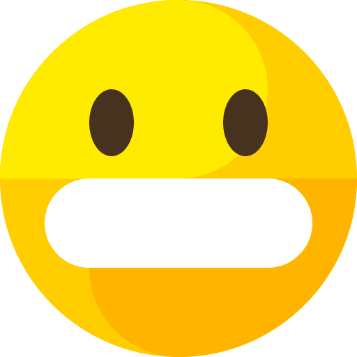 Grimacing faces smileys emoji icon