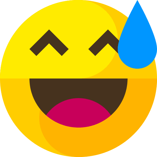 Sweat sweat people emoji icon