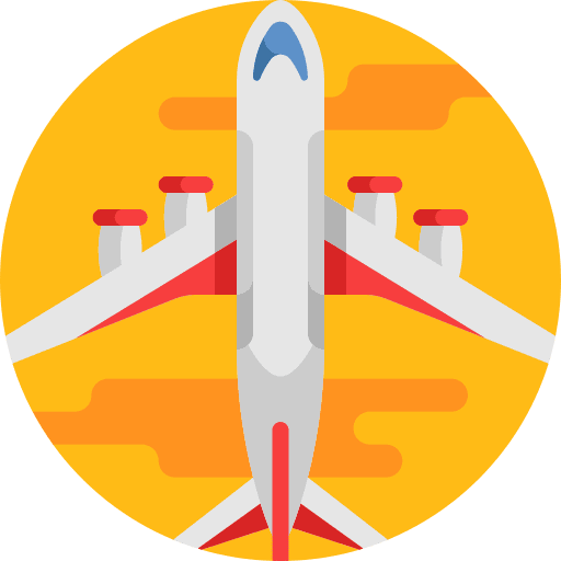 Airplane flight plane aeroplane icon