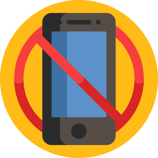 No phone no phone prohibited phone icon