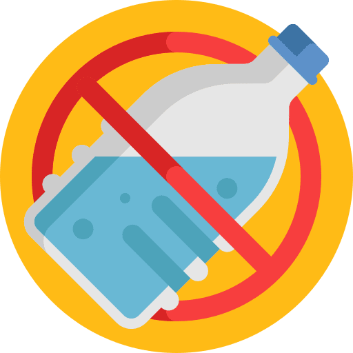 No liquid liquid drops no liquid icon