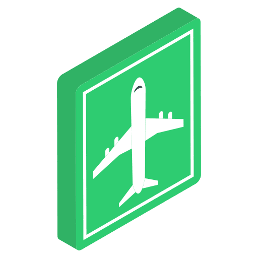 Airport airport signaling signs icon