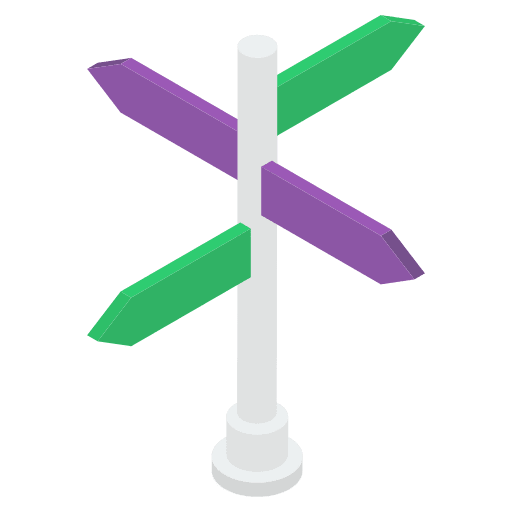 Signpost signpost guide orientation icon