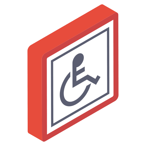 Handicap people handicap wheelchair icon
