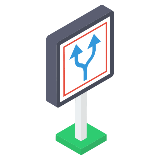 Junction junction road traffic signal icon