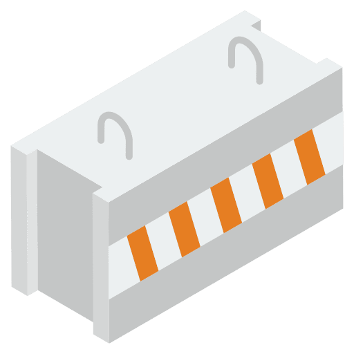 Road block road block stripped road sign icon