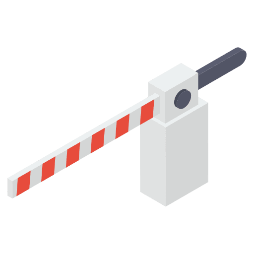 Traffic barrier traffic barrier moving street icon