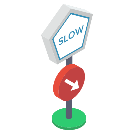Traffic sign guidepost speed traffic sign icon