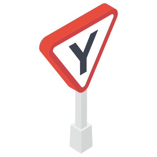 Junction signs directions traffic signal icon