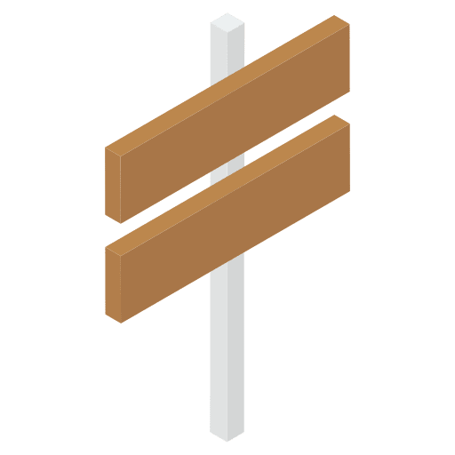 Signpost signpost directions signaling icon