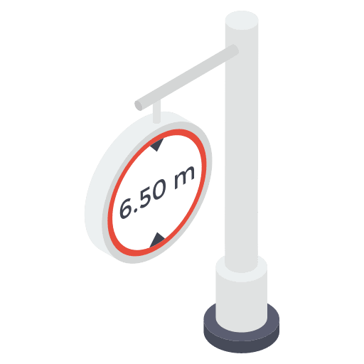 Traffic sign stopping distance traffic sign icon