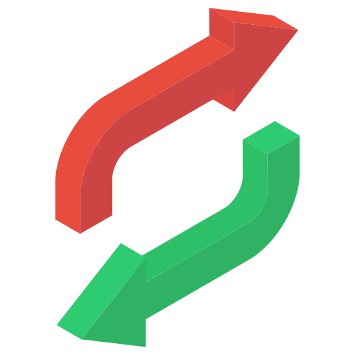 Refresh looping reload self loop icon