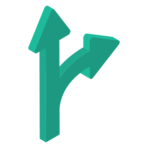 Direction sign traffic signal arrows direction sign icon