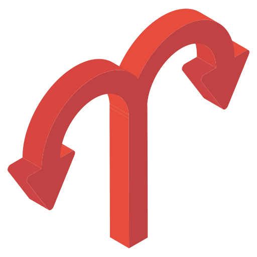 Directional sign directional sign arrow arrows icon