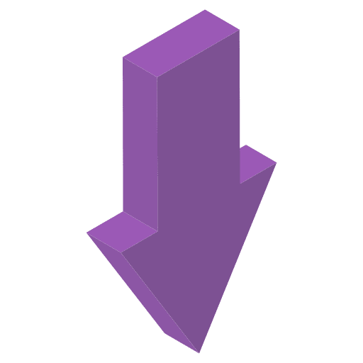 Down arrow download direction down arrow icon