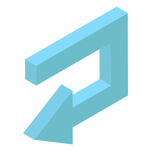 Left turn undo last arrows icon