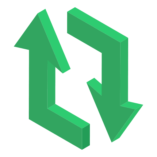 Refresh button mobile rotation update icon