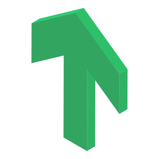 Upload arrows pointing arrow icon