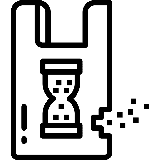 Biodegradable ecology and environment degradable environment icon