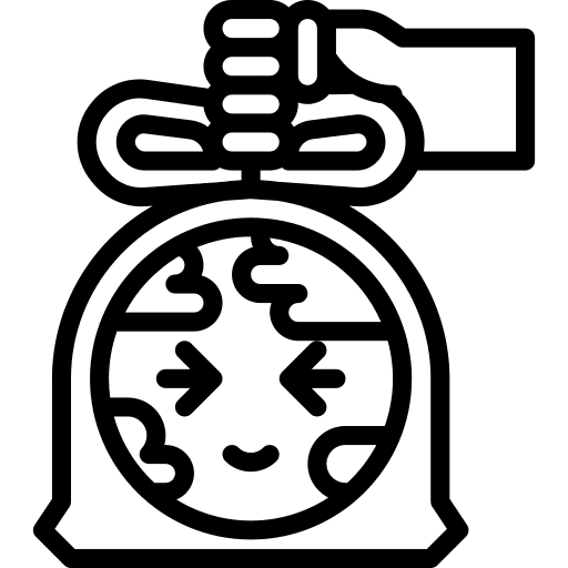 No plastic ecology and environment bag plastic bag icon