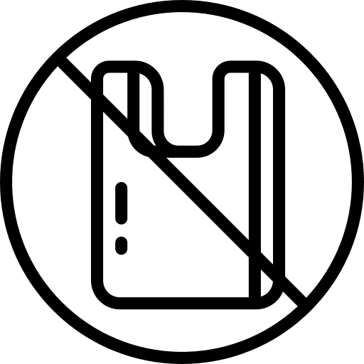 No plastic ecology contamination plastic icon